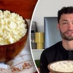 Brânză de vaci de casă cu doar 2 ingrediente: rețetă