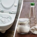 Oțetul face ca curățarea vasului de toaletă să fie floare