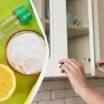 Dulapurile de bucătărie pot fi curățate de grăsime cu bicarbonat